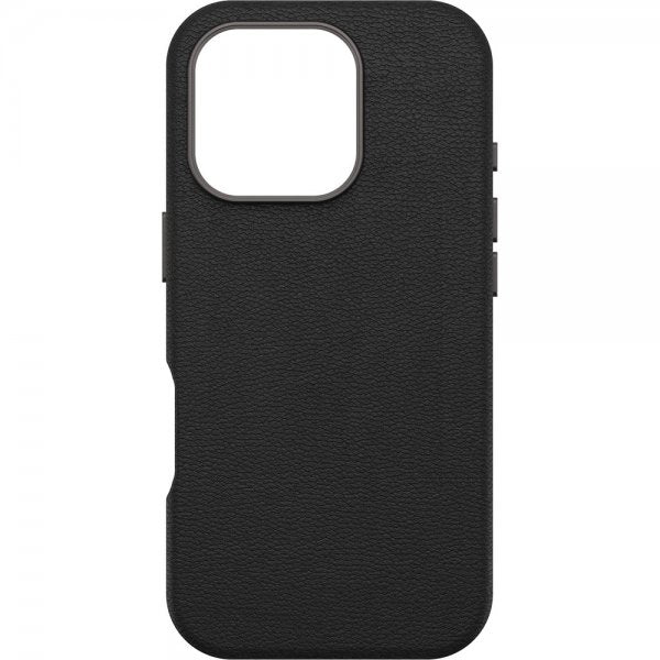 Otterbox iPhone 16 Pro Max Deksel Symmetry Cactus Leather MagSafe Noir Ash