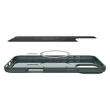 Spigen iPhone 16 Pro Max Deksel Thin Fit MagFit Abyss Green