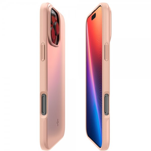 Spigen iPhone 16 Pro Max Deksel Thin Fit MagFit Rose Titanium