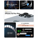 Spigen iPhone 16 Pro Max Deksel Thin Fit MagFit Rose Titanium