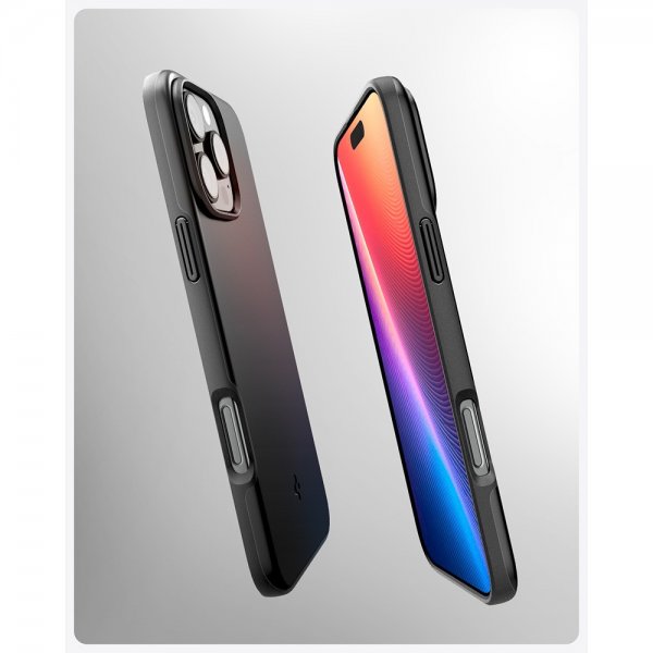 Spigen iPhone 16 Pro Max Deksel Thin Fit MagFit Svart