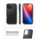 Spigen iPhone 16 Pro Max Deksel Thin Fit MagFit Svart