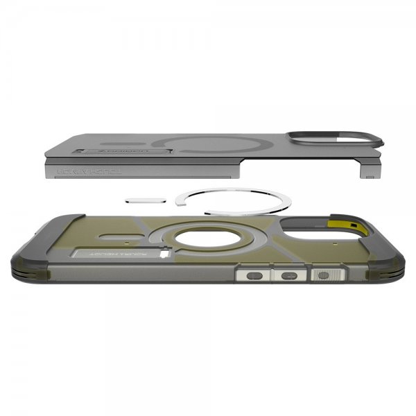 Spigen iPhone 16 Pro Max Deksel Tough Armor MagFit Frost Black