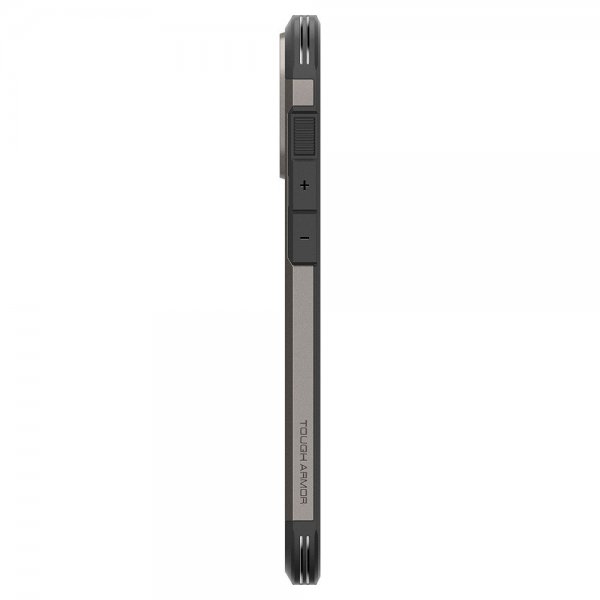 Spigen iPhone 16 Pro Max Deksel Tough Armor MagFit Gunmetal