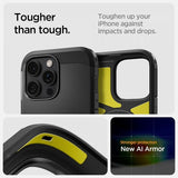 Spigen iPhone 16 Pro Max Deksel Tough Armor MagFit Svart