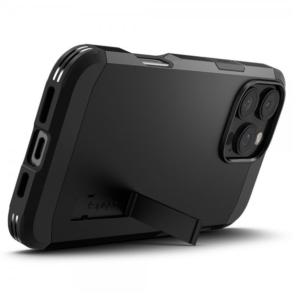 Spigen iPhone 16 Pro Max Deksel Tough Armor MagFit Svart