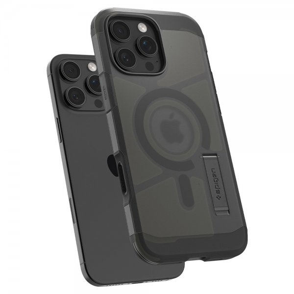Spigen iPhone 16 Pro Max Deksel Tough Armor T MagFit Frost Black