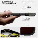 Spigen iPhone 16 Pro Max Deksel Tough Armor T MagFit Metal Slate