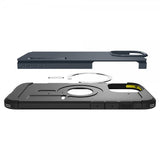 Spigen iPhone 16 Pro Max Deksel Tough Armor T MagFit Metal Slate