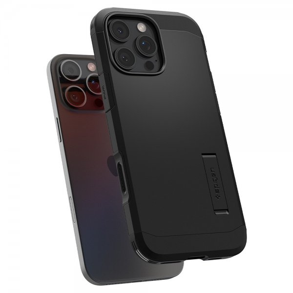 Spigen iPhone 16 Pro Max Deksel Tough Armor T MagFit Svart