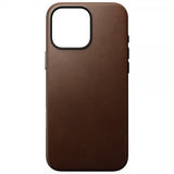 Nomad iPhone 16 Pro Max Deksel Traditional Leather Case Brun