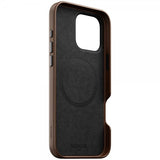 Nomad iPhone 16 Pro Max Deksel Traditional Leather Case Brun