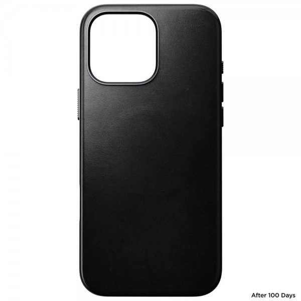 Nomad iPhone 16 Pro Max Deksel Traditional Leather Case Horween Svart
