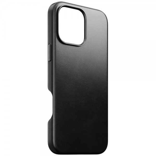 Nomad iPhone 16 Pro Max Deksel Traditional Leather Case Horween Svart