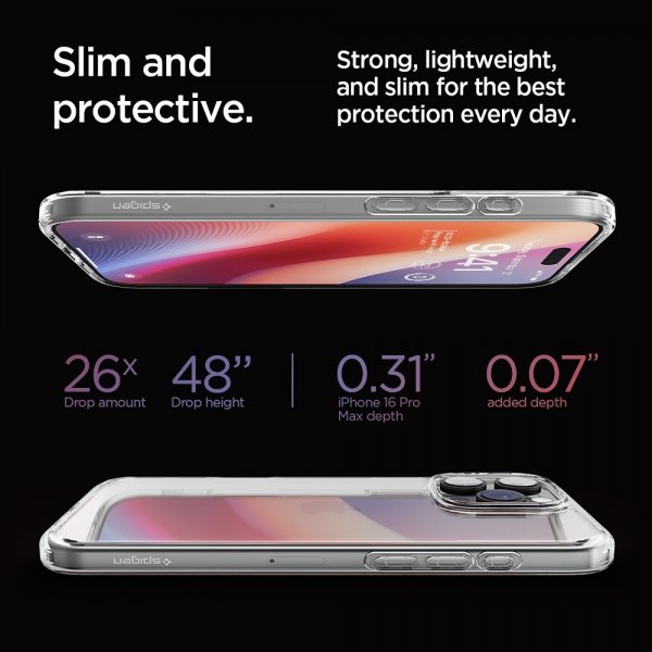 Spigen iPhone 16 Pro Max Deksel Ultra Hybrid Space Crystal