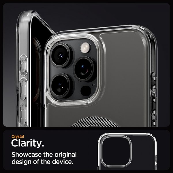 Spigen iPhone 16 Pro Max Deksel Ultra Hybrid MagFit Carbon Fiber