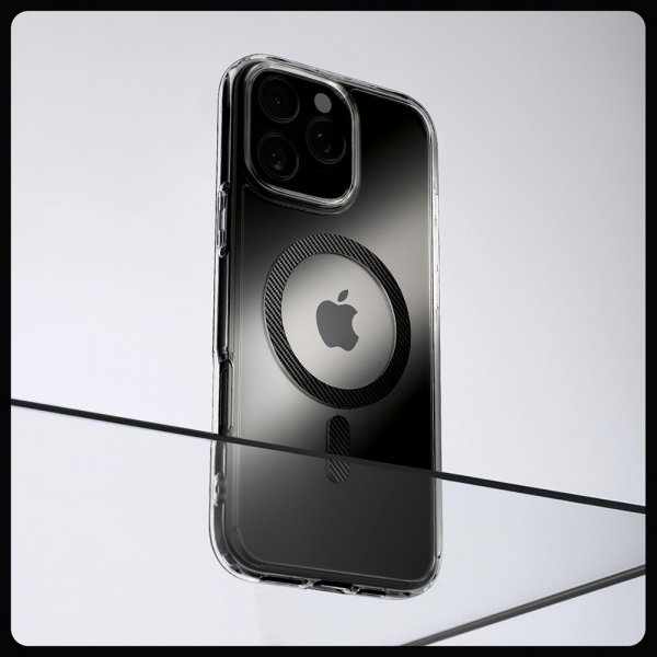 Spigen iPhone 16 Pro Max Deksel Ultra Hybrid MagFit Carbon Fiber