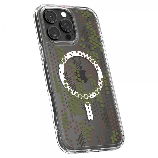 Spigen iPhone 16 Pro Max Deksel Ultra Hybrid MagFit Digital Camo