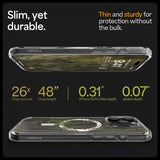 Spigen iPhone 16 Pro Max Deksel Ultra Hybrid MagFit Digital Camo