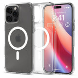 Spigen iPhone 16 Pro Max Deksel Ultra Hybrid MagFit Frost Clear
