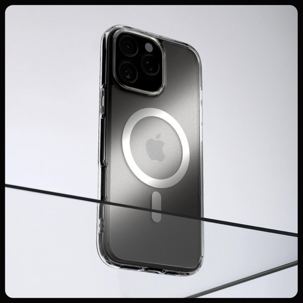 Spigen iPhone 16 Pro Max Deksel Ultra Hybrid MagFit Frost Clear
