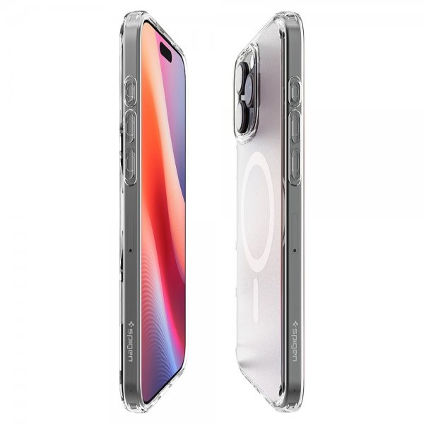 Spigen iPhone 16 Pro Max Deksel Ultra Hybrid MagFit Frost Clear