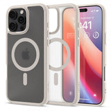 Spigen iPhone 16 Pro Max Deksel Ultra Hybrid MagFit Frost Natural Titanium