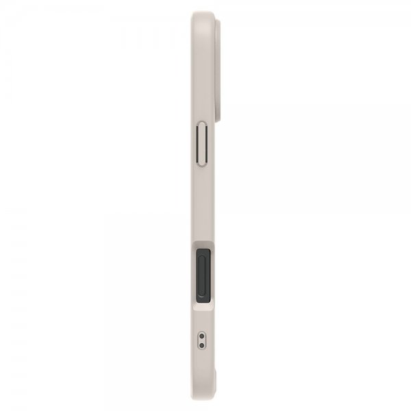 Spigen iPhone 16 Pro Max Deksel Ultra Hybrid MagFit Frost Natural Titanium