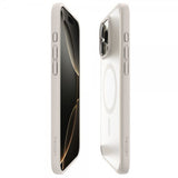 Spigen iPhone 16 Pro Max Deksel Ultra Hybrid MagFit Frost Natural Titanium