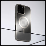 Spigen iPhone 16 Pro Max Deksel Ultra Hybrid MagFit Frost Natural Titanium