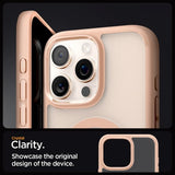 Spigen iPhone 16 Pro Max Deksel Ultra Hybrid MagFit Frost Rose Titanium