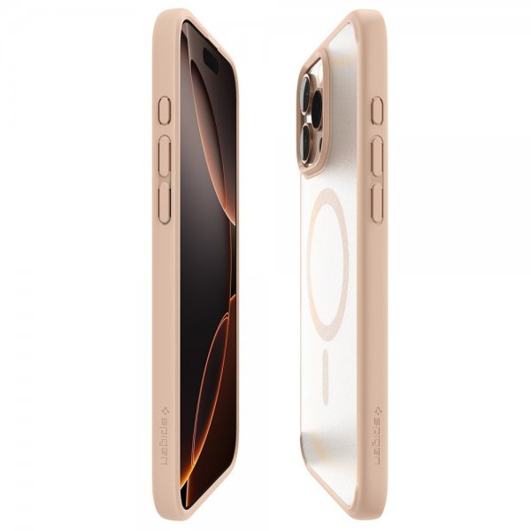 Spigen iPhone 16 Pro Max Deksel Ultra Hybrid MagFit Frost Rose Titanium