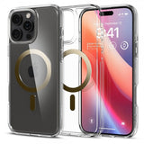 Spigen iPhone 16 Pro Max Deksel Ultra Hybrid MagFit Gull