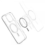 Spigen iPhone 16 Pro Max Deksel Ultra Hybrid MagFit Hvit