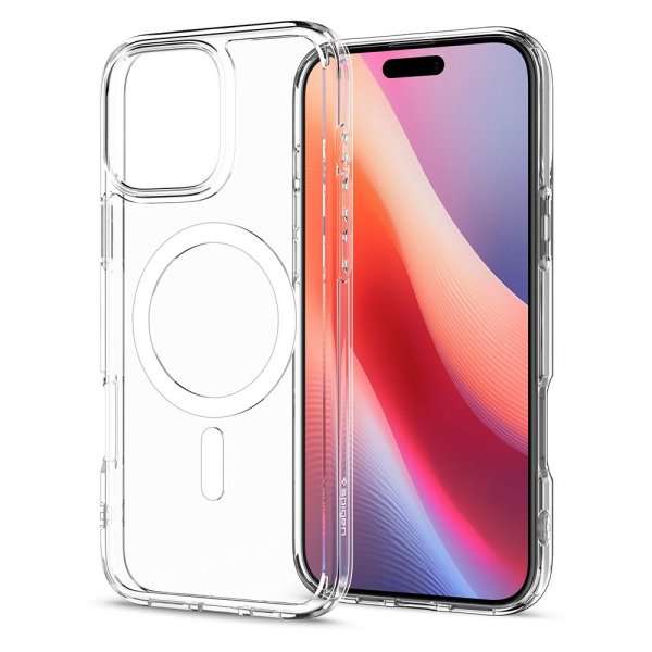 Spigen iPhone 16 Pro Max Deksel Ultra Hybrid MagFit Hvit