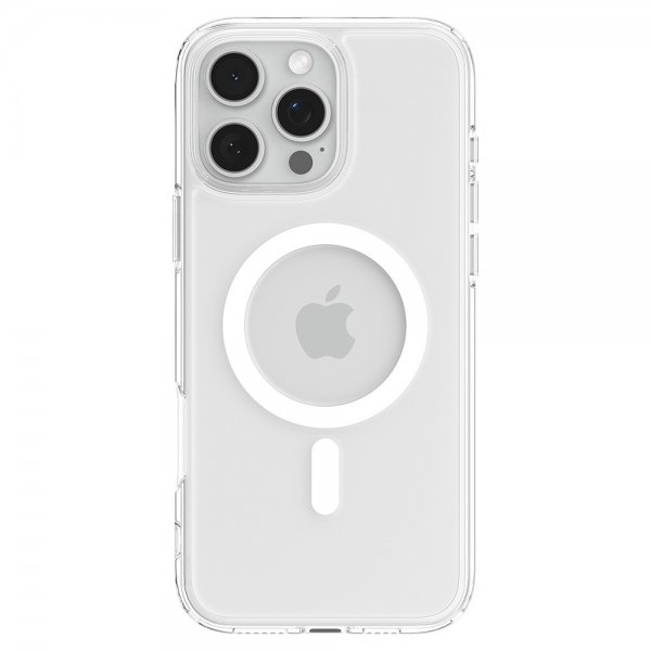 Spigen iPhone 16 Pro Max Deksel Ultra Hybrid MagFit Hvit