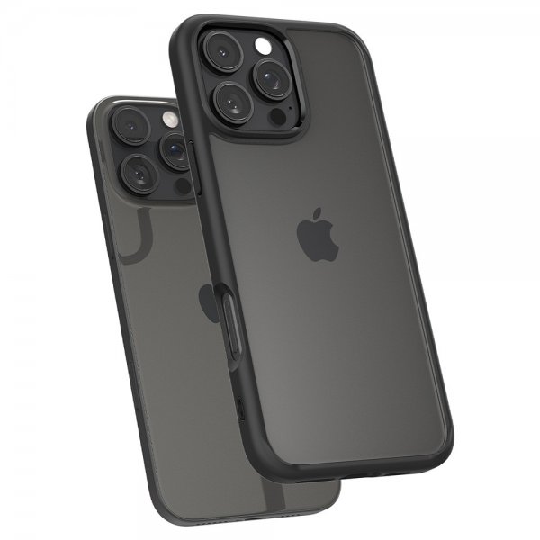 Spigen iPhone 16 Pro Max Deksel Ultra Hybrid Matte Svart