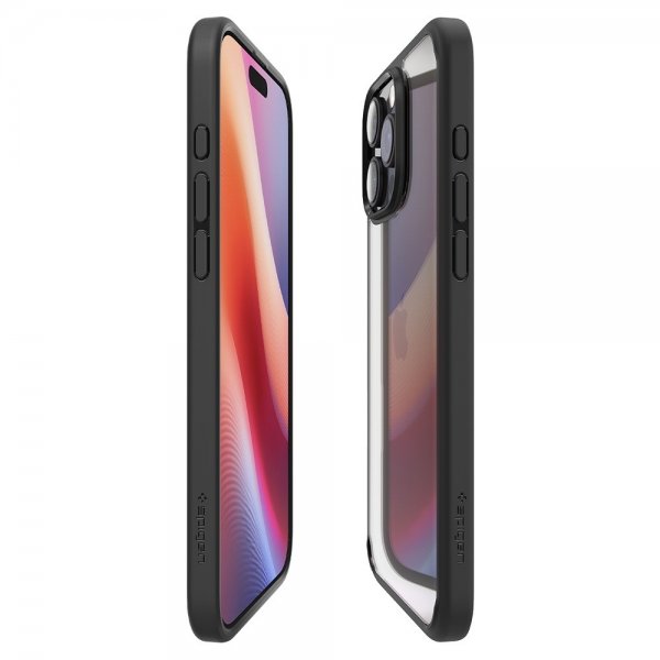 Spigen iPhone 16 Pro Max Deksel Ultra Hybrid Matte Svart
