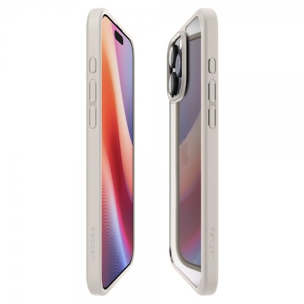 Spigen iPhone 16 Pro Max Deksel Ultra Hybrid Natural Titanium