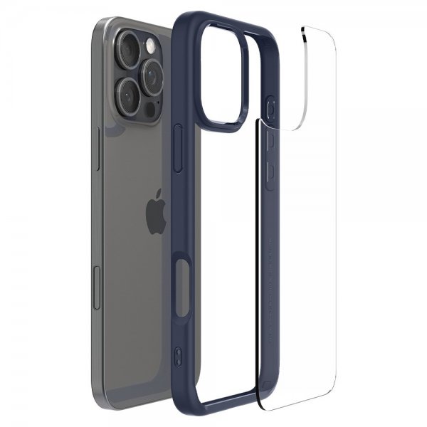 Spigen iPhone 16 Pro Max Deksel Ultra Hybrid Navy Blue