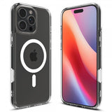 Spigen iPhone 16 Pro Max Deksel Ultra Hybrid T MagFit Clear White