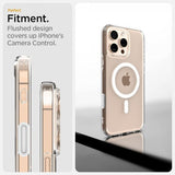 Spigen iPhone 16 Pro Max Deksel Ultra Hybrid T MagFit Clear White