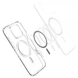 Spigen iPhone 16 Pro Max Deksel Ultra Hybrid T MagFit Clear White
