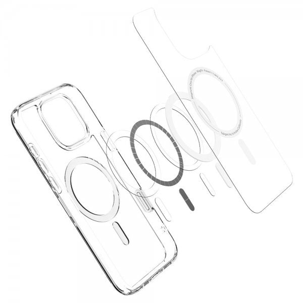 Spigen iPhone 16 Pro Max Deksel Ultra Hybrid T MagFit Graphite