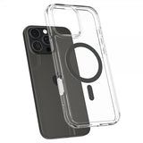 Spigen iPhone 16 Pro Max Deksel Ultra Hybrid T MagFit Graphite