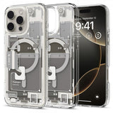 Spigen iPhone 16 Pro Max Deksel Ultra Hybrid Zero One MagFit Natural Titanium