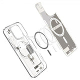 Spigen iPhone 16 Pro Max Deksel Ultra Hybrid Zero One MagFit Natural Titanium