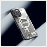 Spigen iPhone 16 Pro Max Deksel Ultra Hybrid Zero One MagFit Natural Titanium