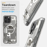 Spigen iPhone 16 Pro Max Deksel Ultra Hybrid Zero One MagFit Natural Titanium