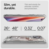 Spigen iPhone 16 Pro Max Deksel Ultra Hybrid Zero One MagFit Natural Titanium